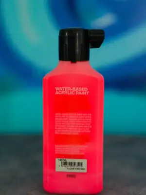 Montana acrylic 180ml Refill SHOCK FLUOR FIRE RED