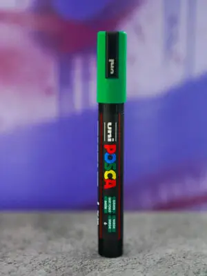 Posca PC-5M Green 1.8-2.5mm