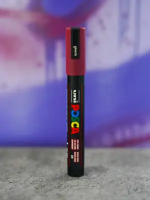 Posca PC-5M Red Wine 1.8-2.5mm