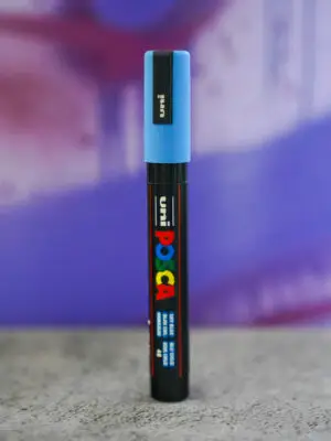 Posca PC-5M Sky Blue 1.8-2.5mm