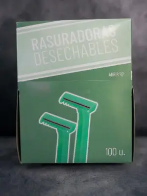 Rasuradoras Desechables 100 unds