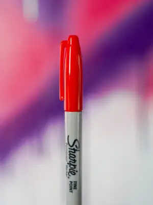 Rotulador Sharpie Red