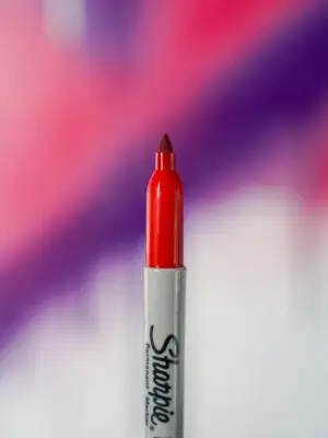 Rotulador Sharpie Red