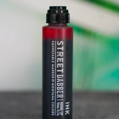 MTN STREET Dabber Paint 90ml Rojo 18mm