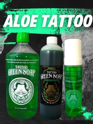 ALOE Tattoo Jabones