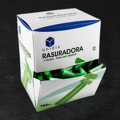 Rasuradoras Doble Hoja Desechables 100 unds