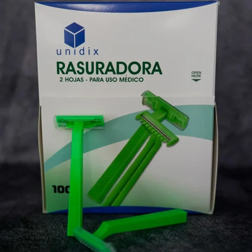 Rasuradoras Doble Hoja Desechables 100 unds