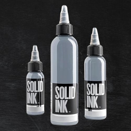 Solid Ink Art Deco Silver