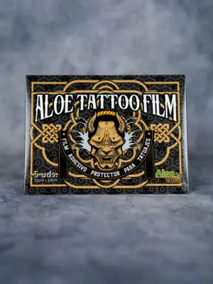 Aloe Tattoo Film 15cm x 10cm - 5und