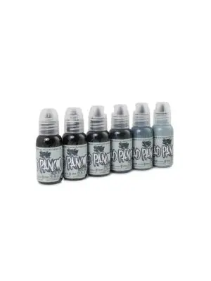 World Famous Ink Pancho Pastel Grey Set - 1oz