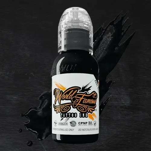 World Famous Ink Pitch Black