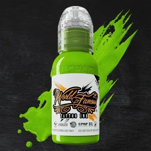 World Famous Ink Northern Lights Green