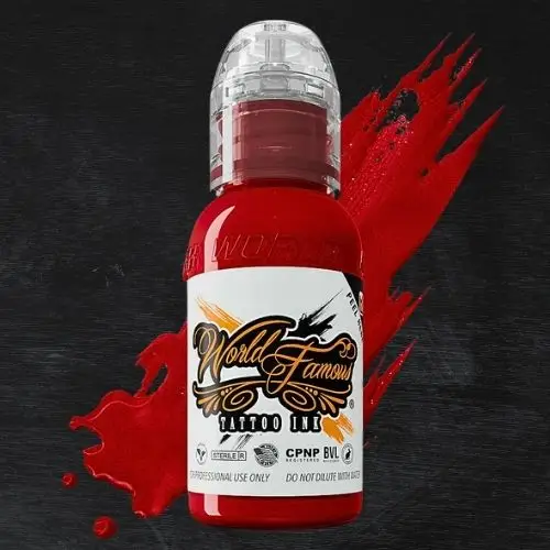 World Famous Ink Paul Rogers Red